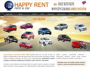 Happy Rent to wypożyczalnia samochodów w Gdańsku