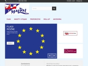 Flagi unijne w ofercie firmy Magdal